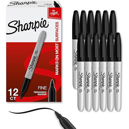 Sharpie Black Permanent Marker